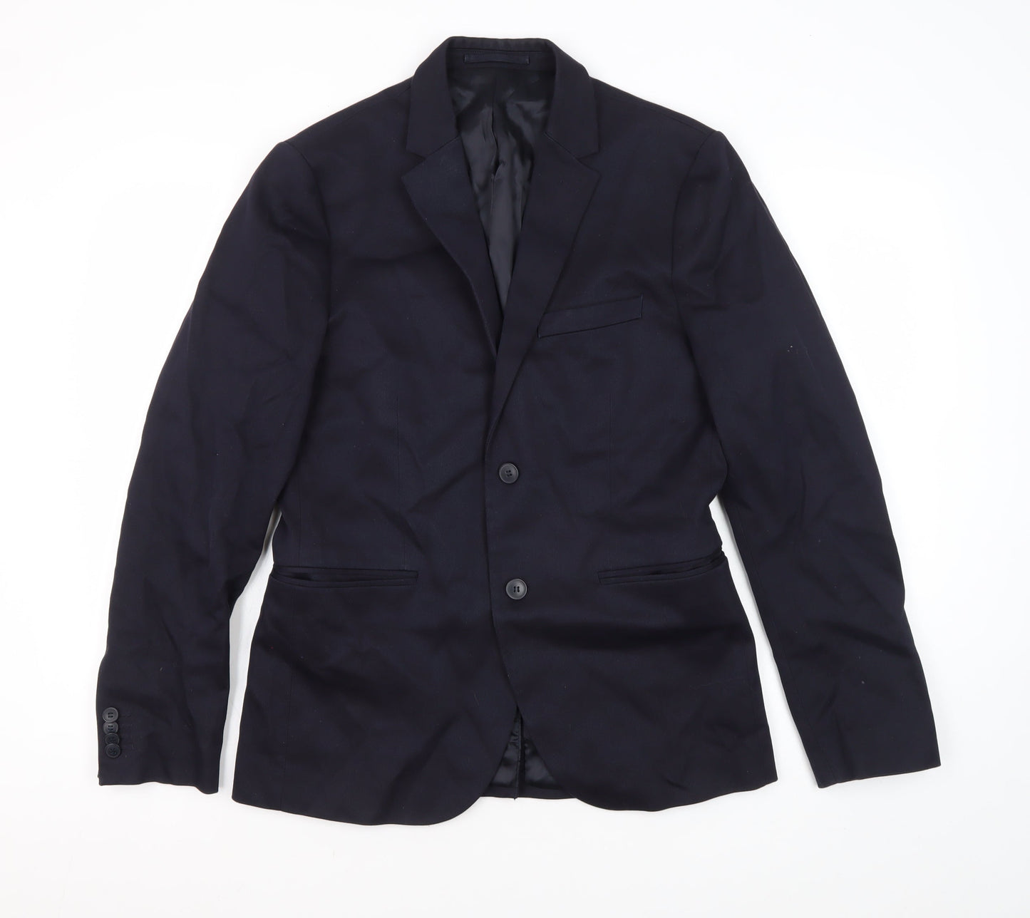 Mens UK Size 38 H&M Regular Black Suit Jacket