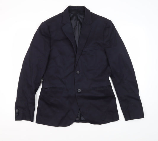 Mens UK Size 38 H&M Regular Black Suit Jacket