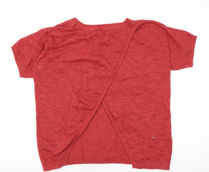 Womens UK Size UK 2 FatFace Red Pullover Jumper