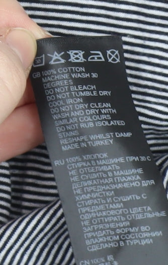 Reiss Men's Multicoloured L Colourblock T-Shirt