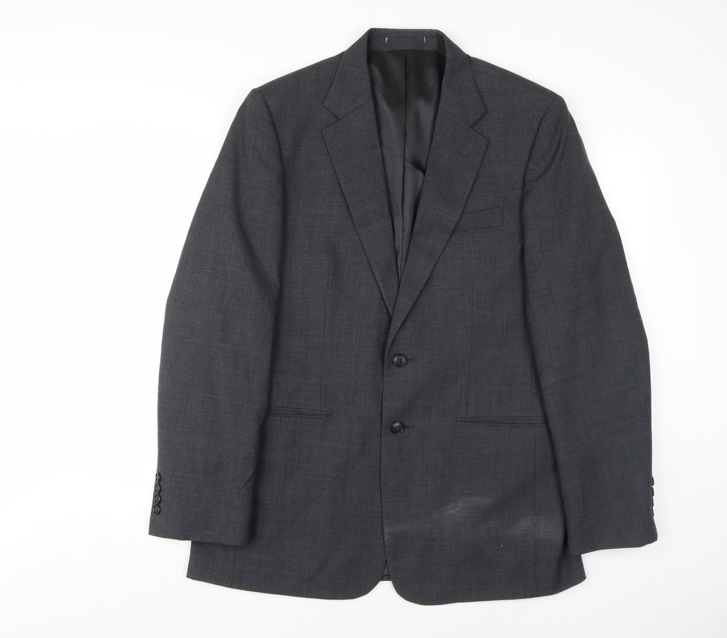 Mens UK Size 40 Jaeger Regular Grey Suit Jacket