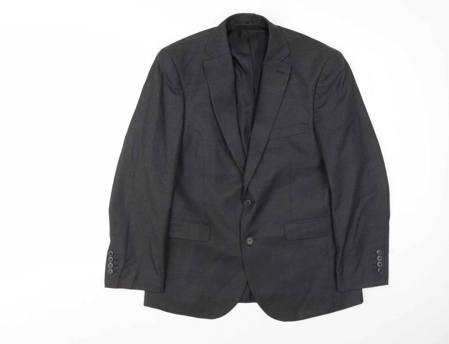 Mens UK Size 40 Moss Regular Black Suit Jacket