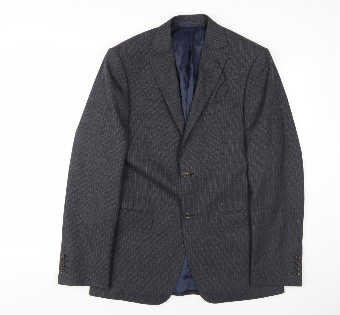Mens UK Size 38 Marks and Spencer Regular Grey Suit Jacket