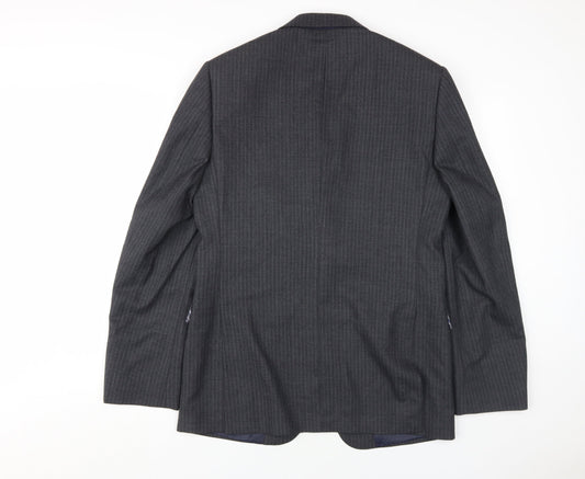 Mens UK Size 38 Marks and Spencer Regular Grey Suit Jacket