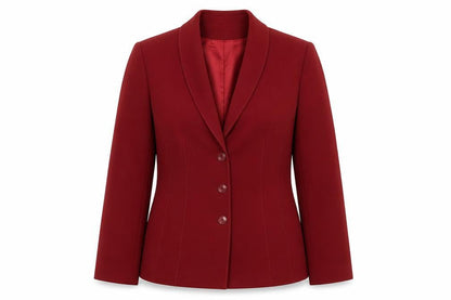 Womens UK Size 12 Jacques Vert Red Basic Jacket