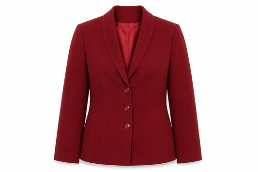 Womens UK Size 12 Jacques Vert Red Basic Jacket