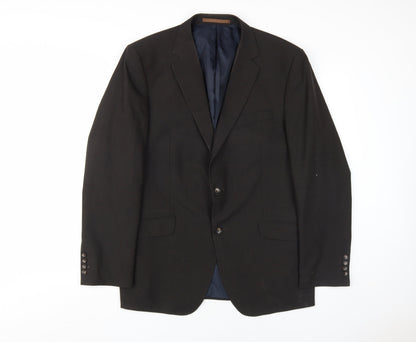 Mens UK Size 42 Marks and Spencer Regular Brown Suit Jacket