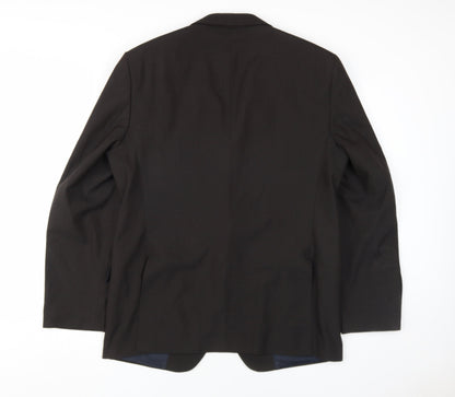 Mens UK Size 42 Marks and Spencer Regular Brown Suit Jacket