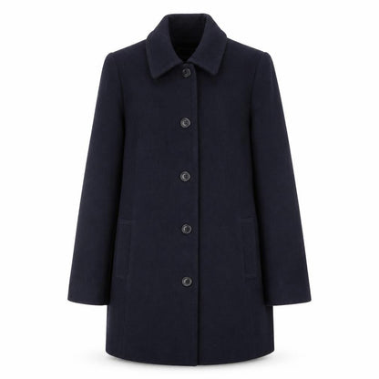 Womens UK Size 12 Isle Blue Overcoat