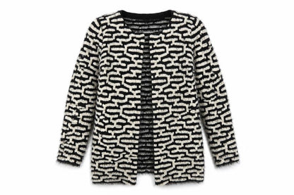 Womens UK Size M Sugar Crisp Black Cardigan Jumper
