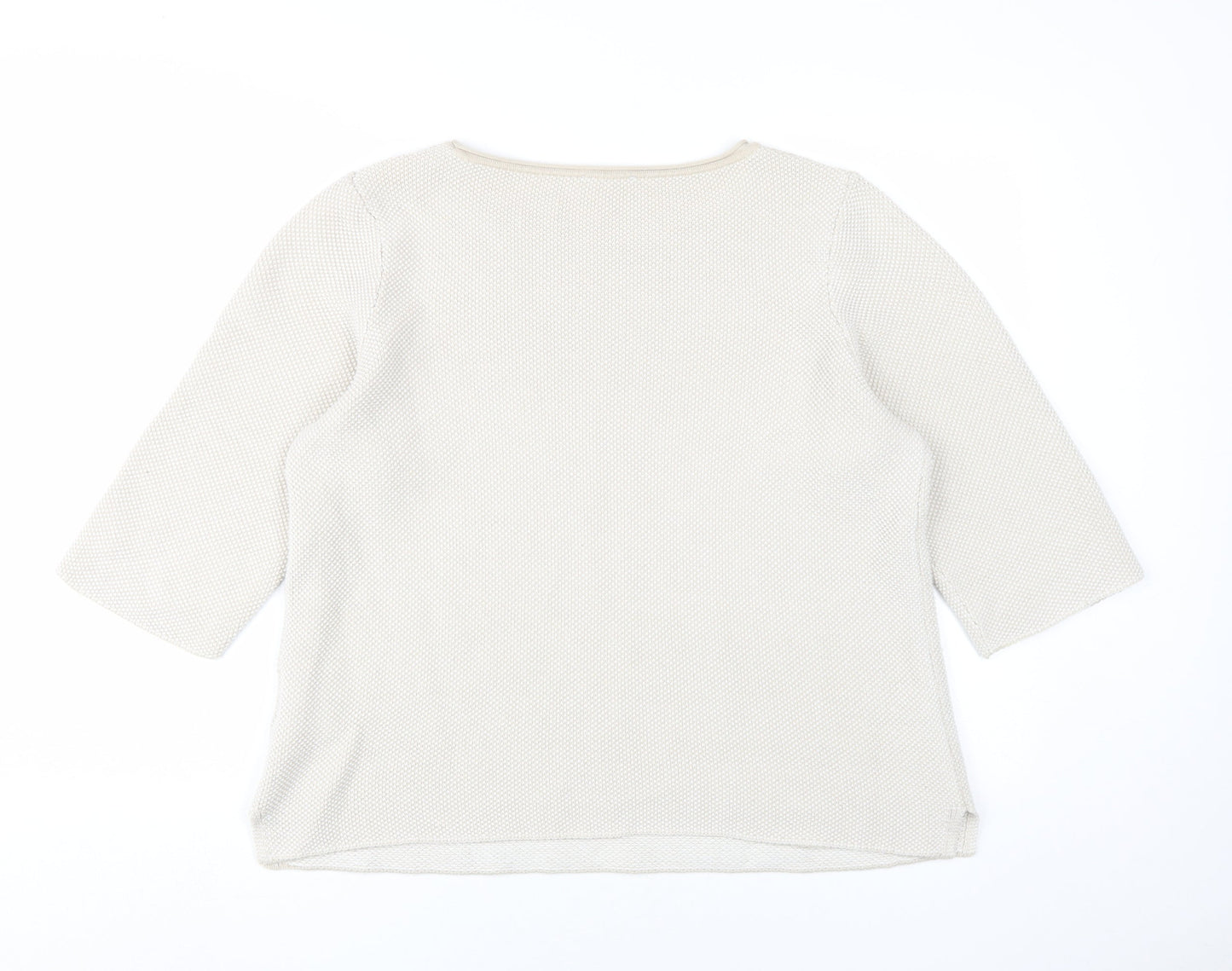 Womens UK Size 18 Olsen White Pullover Jumper