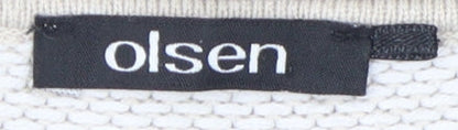 Womens UK Size 18 Olsen White Pullover Jumper