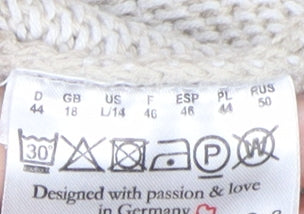 Womens UK Size 18 Olsen White Pullover Jumper