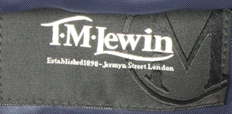 Mens UK Size 42S T.M.Lewin Regular Blue Suit Jacket