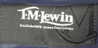 Mens UK Size 42S T.M.Lewin Regular Blue Suit Jacket