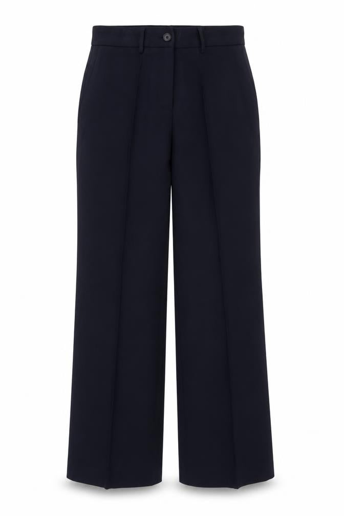 Womens UK Size 12 John Lewis & Partners Regular Fit Dress Pants Black Trousers