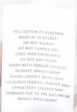 boohooMAN Men's White Shorts XS