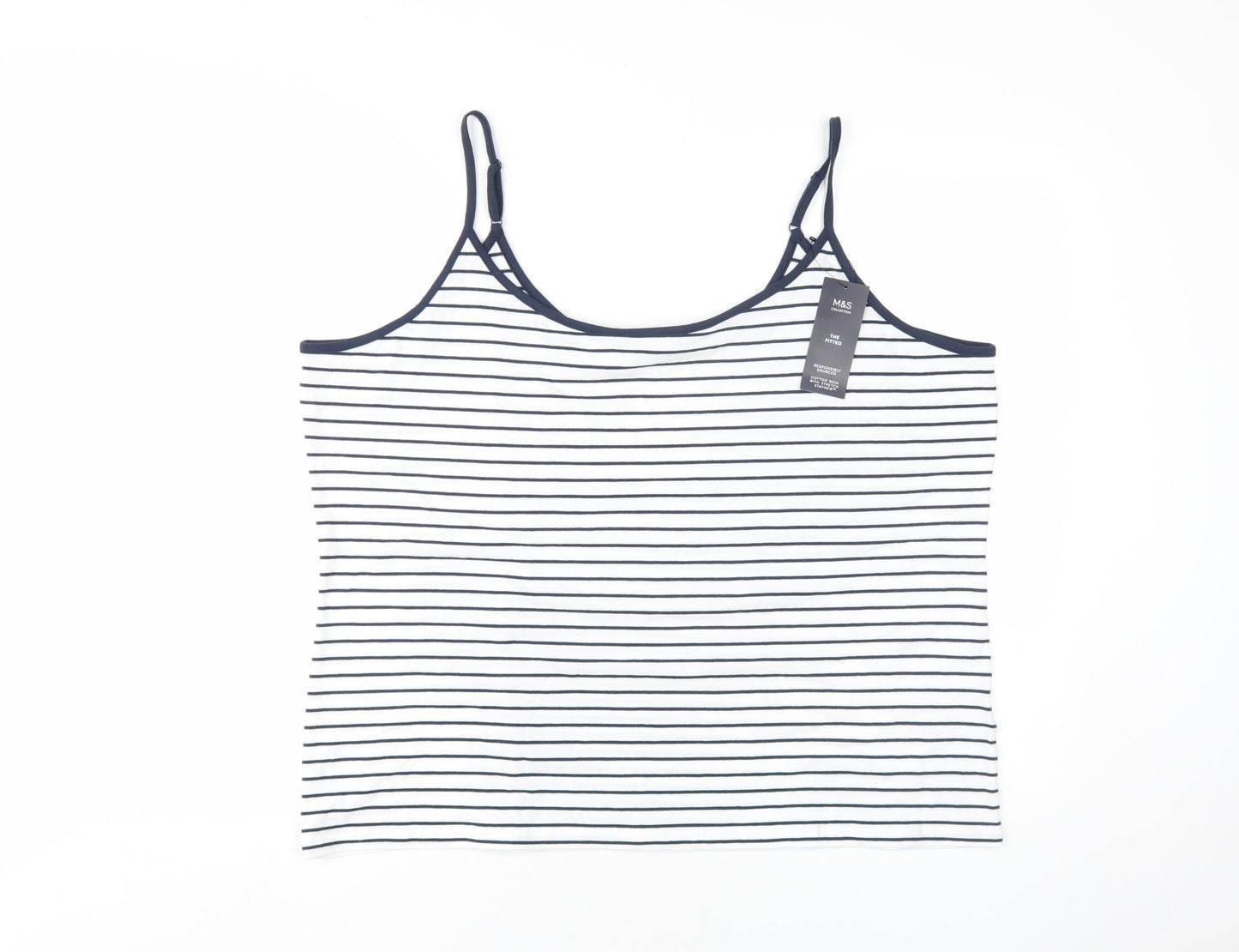 Womens UK Size 24 Marks and Spencer Multicoloured Camisole Tank