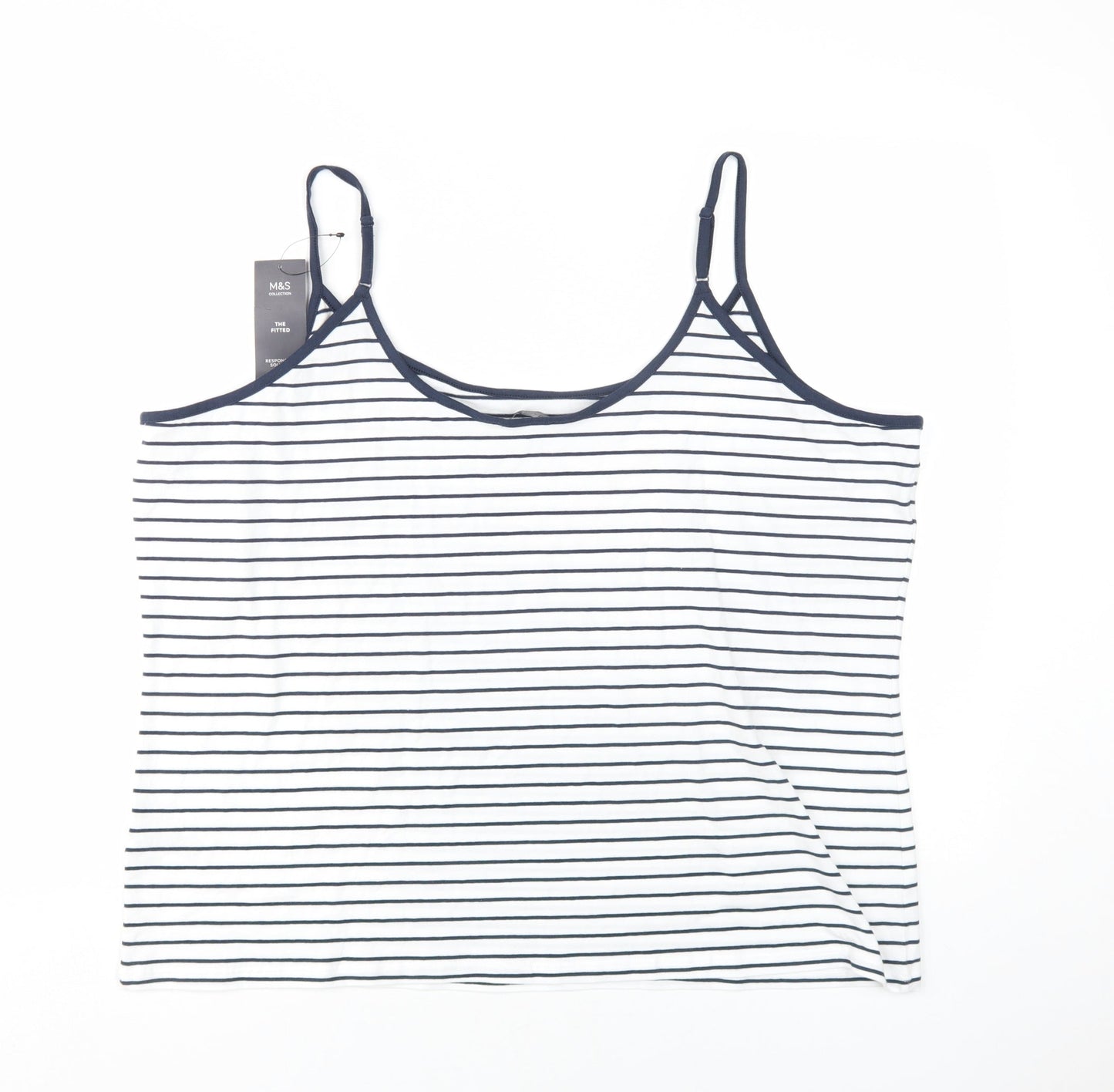 Womens UK Size 24 Marks and Spencer Multicoloured Camisole Tank