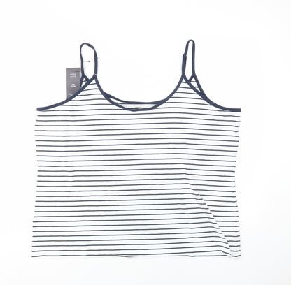 Womens UK Size 24 Marks and Spencer Multicoloured Camisole Tank