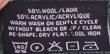 Gabicci Men's Green V-Neck Pullover Jumper, M