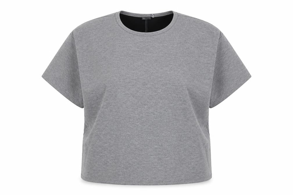 Womens UK Size 30 ASOS Grey Basic T-Shirt