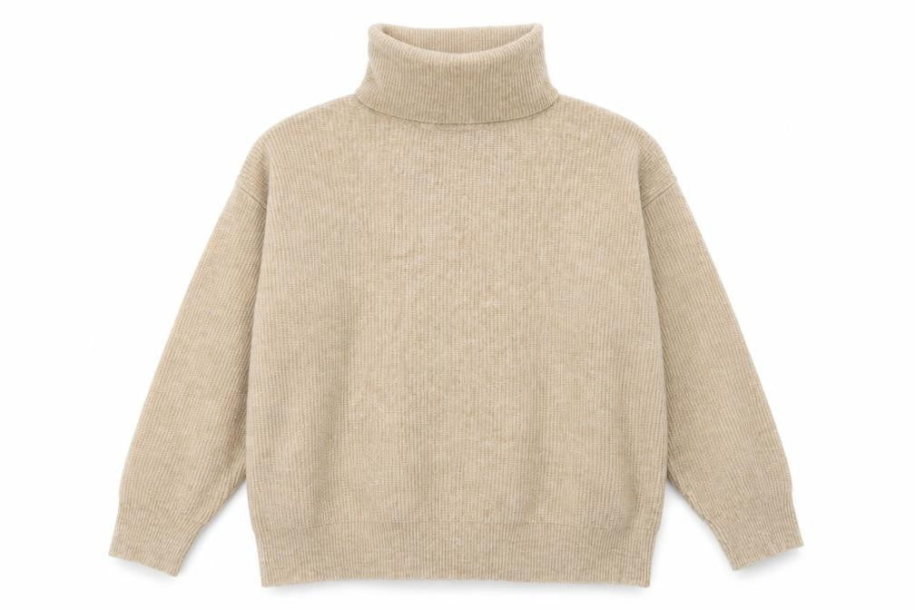 Womens UK Size M New Look Beige Pullover Jumper