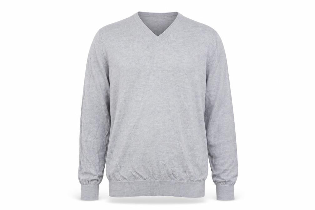 Mens UK Size L Marks and Spencer Grey Pullover Jumper