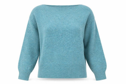 Womens UK Size M Marks and Spencer Blue Pullover Jumper