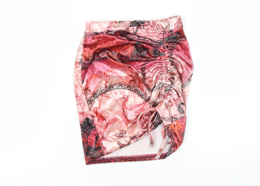 PrettyLittleThing Women's Multicoloured Floral Skirt