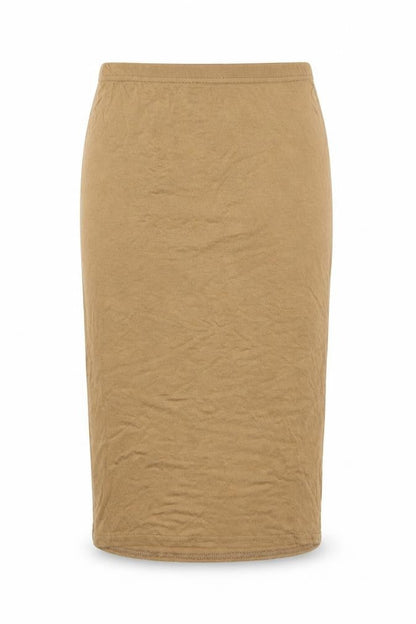 Womens UK Size 8 PRETTYLITTLETHING Straight & Pencil Jersey Skirt