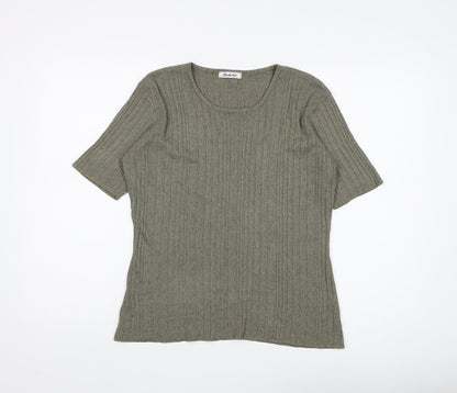 Womens UK Size 14-16 Berketex Green Pullover Jumper