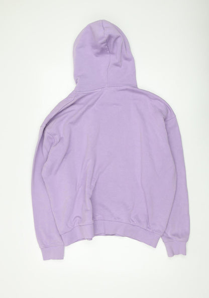 Weekday Women's Purple Hoodie Size 12 with Pockets