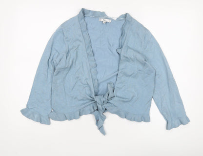 Womens UK Size M Klass Collection Blue Cardigan Jumper