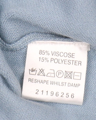 Womens UK Size M Klass Collection Blue Cardigan Jumper