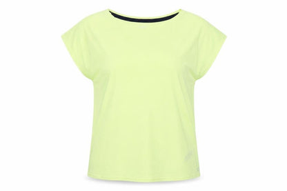 Womens UK Size 10 Marks and Spencer Yellow Basic T-Shirt