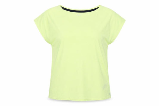 Womens UK Size 10 Marks and Spencer Yellow Basic T-Shirt