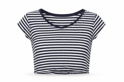 Womens UK Size S Zara Black Cropped T-Shirt