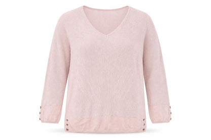 Womens UK Size 12 Marks and Spencer Pink Pullover Jumper