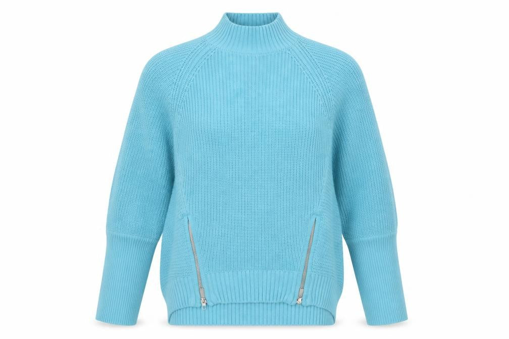 Womens UK Size 10 Sonder Studio Blue Jumper Jumper