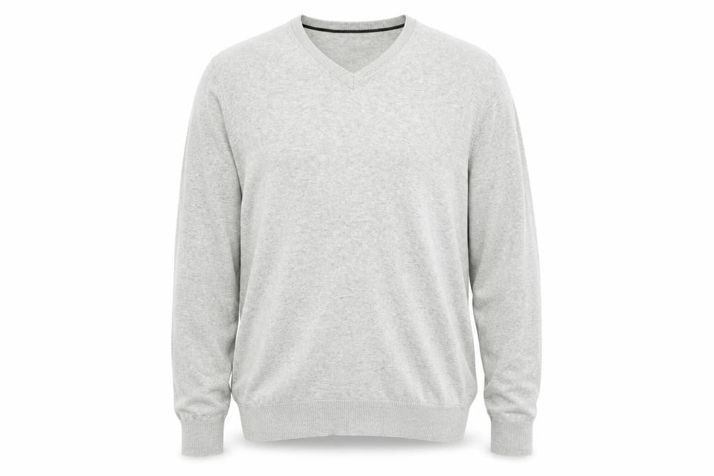 Mens UK Size L Burton Menswear Grey Pullover Jumper