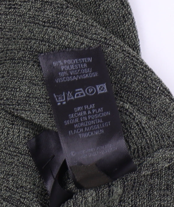 Womens UK Size 14 Marks and Spencer Green Pullover Jumper