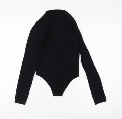 Zara Women's Black XS Slim Fit Bodysuit