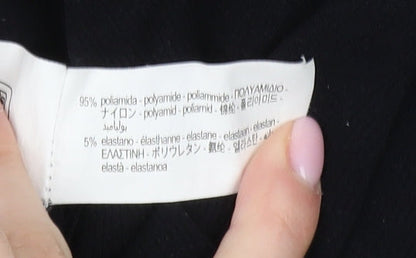 Zara Women's Black XS Slim Fit Bodysuit