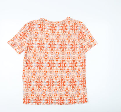 Womens UK Size 10 Marks and Spencer Multicoloured Jersey T-Shirt