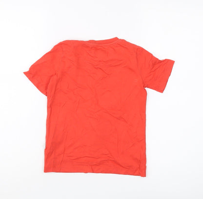 Kids Company Boys Red Graphic T-Shirt 6 Years - Casual Style