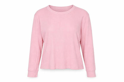 Womens UK Size L Monki Pink Basic Jersey