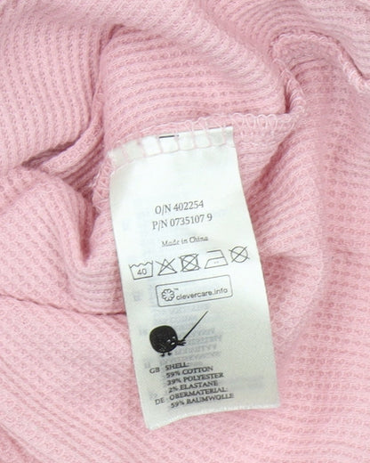 Womens UK Size L Monki Pink Basic Jersey