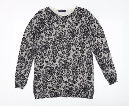 Womens UK Size 14 Marks and Spencer Black Pullover Jumper