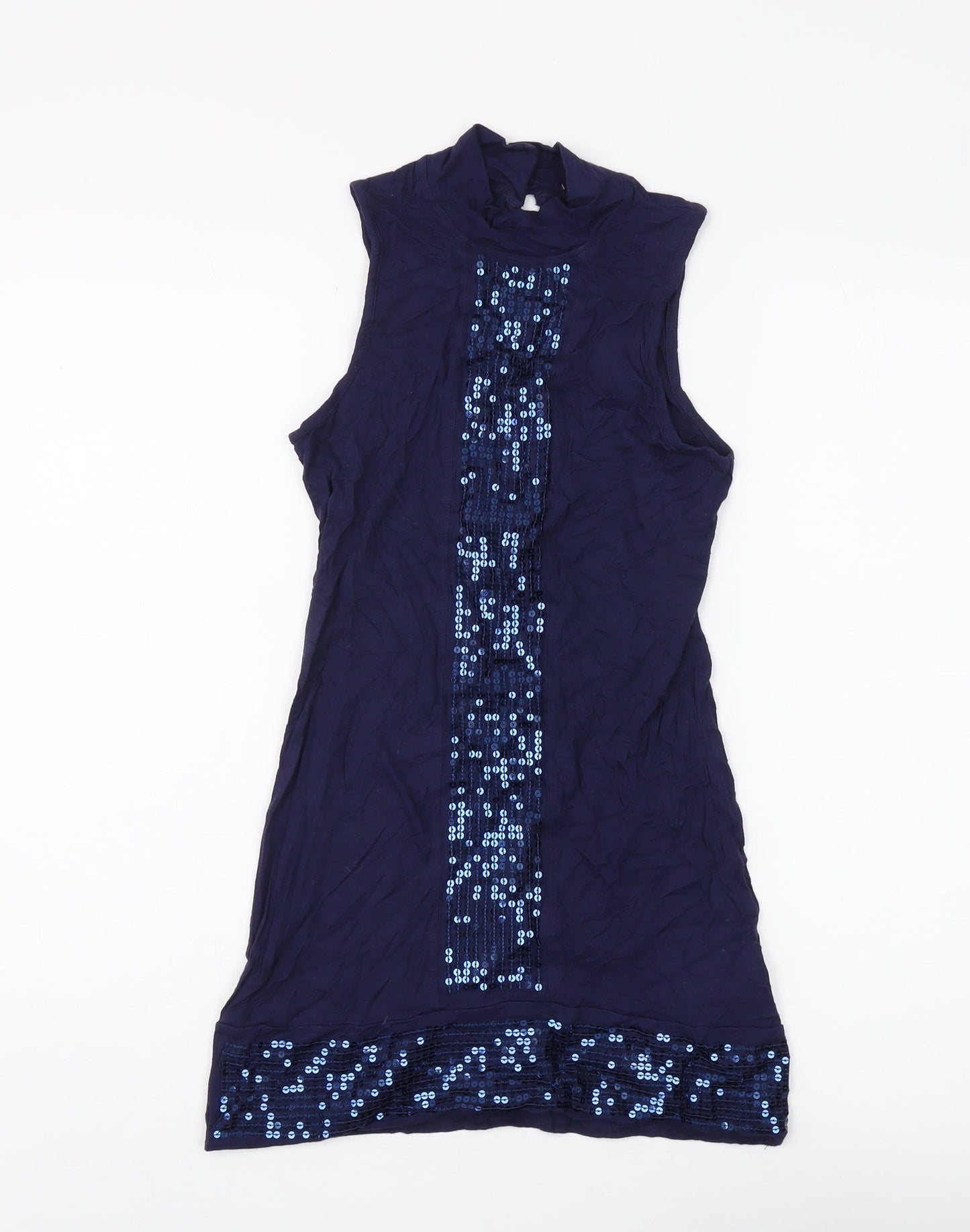 Womens UK Size 10 NEXT Blue  Tank